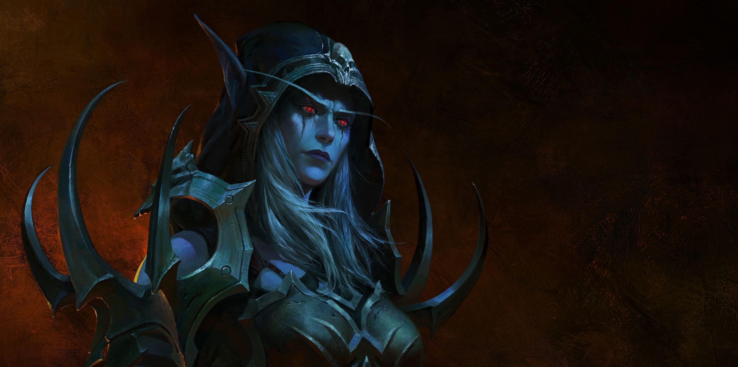 Sylvanas Ventolesto, arte ufficiale Blizzard